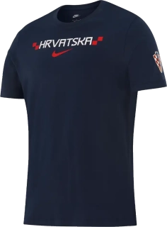 Pánské fotbalové tričko Nike Chorvatsko 2026 Graphic Tee modré