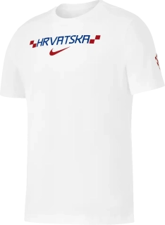 Pánské fotbalové tričko Nike Chorvatsko 2026 Graphic Tee bílé