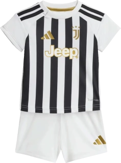 Dětská domácí souprava pro nemluvňata Adidas Juventus FC 26/27 bílo-černá