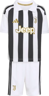 Dětská domácí souprava Adidas Juventus FC 26/27 pro malé děti bílo-černá