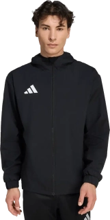 Pánská bunda z odolného úpletu Adidas Entrada 26 All Weather černá