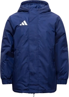 Dětská jednoduchá bunda Adidas Entrada 26 Stadium modrá
