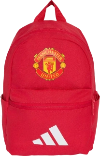 Dětský fotbalový batoh Adidas Manchester United 26/27 červený 11,6 litrů