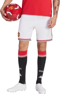 Pánské domácí fotbalové šortky Adidas Manchester United 26/27 bílé
