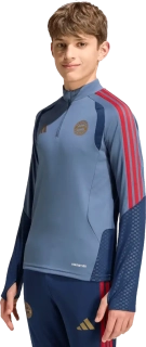 Dětský tréninkový top Adidas FC Bayern 26/27 DR modrý