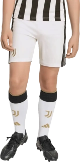 Dětské domácí fotbalové šortky Adidas Juventus FC 26/27 bílé
