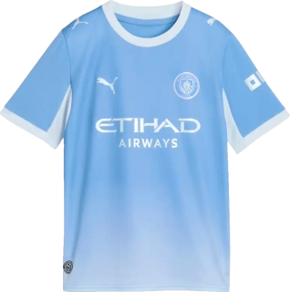 Dětský domácí fotbalový dres Puma Manchester City 26/27 blankytný
