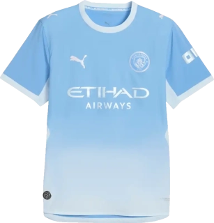 Pánský domácí zápasový dres Puma Manchester City 26/27 blankytný