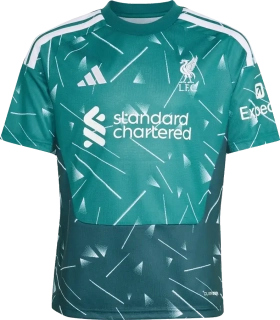 Dětský brankářský fotbalový dres Adidas Liverpool FC 26/27 zelený