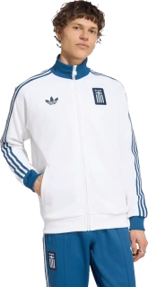 Pánský sportovní top Adidas Originals Řecko 2026 Track bílý