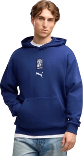 Pánská mikina s kapucí Puma Manchester City 26/27 ftblCulture modrá