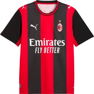 Pánský domácí fotbalový dres Puma AC Milan 26/27 černo-červený