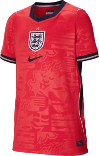Dětský venkovní fotbalový dres Nike Anglie 2026 červený