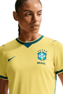Dámský domácí fotbalový dres Nike Brazílie 2026 žlutý