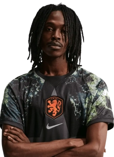 Pánský brankářský fotbalový dres Nike Nizozemí 2026 černý