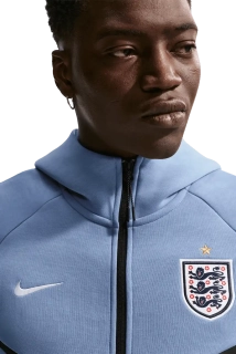 Pánská flísová mikina Nike Anglie 2026 Tech Fleece Windrunner modrá