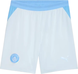 Pánské domácí fotbalové šortky Puma Manchester City 26/27 bílo-modré