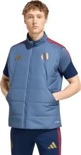 Pánská vesta Adidas FC Bayern 26/27 Winterized Vest modrá