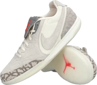Pánské sálové kopačky Nike x Jordan Tiempo Streetgato Limited Edition šedé