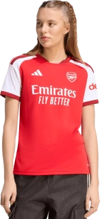 Dámský domácí fotbalový dres Adidas Arsenal FC 26/27 červený