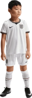 Dětská domácí fotbalová souprava Nike Anglie 2026 pro malé děti bílá