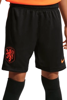 Dětské domácí fotbalové šortky Nike Nizozemí 2026 černé