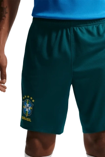 Pánské pleteninové šortky Nike Brazílie 2026 Strike zelené