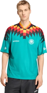 Pánský venkovní retro fotbalový dres Adidas Německo 1994 zelený