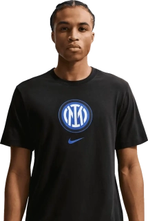 Pánské fotbalové tričko Nike Inter Milan 26/27 Crest Tee černé
