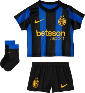Dětská domácí fotbalová souprava Nike Inter Milan 26/27 kojenci modro-černá