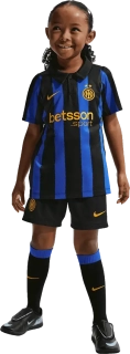 Dětská domácí souprava Nike Inter Milan 26/27 pro malé děti modro-černá