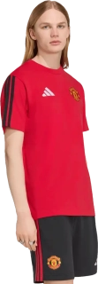 Pánské tričko Adidas Manchester United 26/27 DNA Tee červené