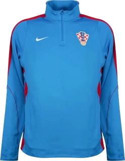 Pánská sportovní mikina Nike Chorvatsko 2026 Strike Drill modrá