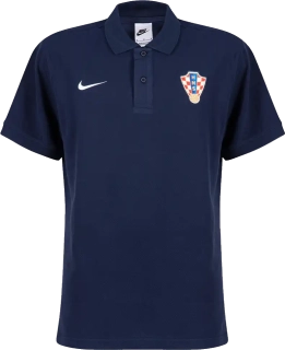 Pánská fotbalová košile Nike Chorvatsko 2026 Matchup Polo modrá