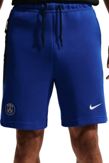 Pánské flísové šortky Nike PSG 26/27 Tech Fleece modré