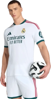 Pánský domácí zápasový dres Adidas Real Madrid 26/27 bílý