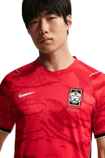 Pánský domácí fotbalový dres Nike Jižní Korea 2026 červený