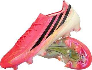 Pánské kopačky lisovky Adidas F50 Elite Hyperfast FG růžové