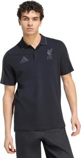 Pánská fotbalová polokošile Adidas Liverpool FC 26/27 DNA Polo černá