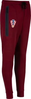 Pánské flísové kalhoty Nike Chorvatsko 2026 Tech Fleece Jogger bordó