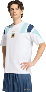 Pánské sportovní volné tričko Adidas Originals Argentina 2026 EQT Tee bílé