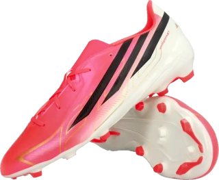 Dětské kopačky lisovky Adidas F50 League Hyperfast FG růžové