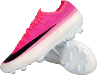 Pánské kopačky lisovky Nike Zoom Mercurial Vapor 17 Pro FG bílo-růžové
