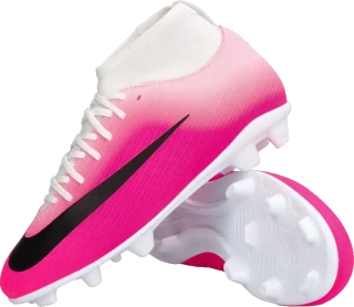 Dětské lisovky Nike Zoom Mercurial Superfly 11 Club FG/MG bílo-růžové2