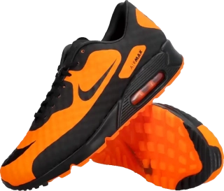 Pánská lifestylová obuv Nike Air Max 90 Hypervenom oranžově-černá