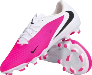 Pánské kopačky lisovky Nike Phantom 6 Low Academy FG/MG bílo-růžové