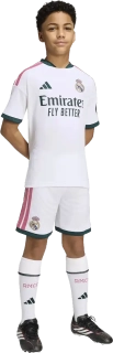 Dětská domácí souprava Adidas Real Madrid 26/27 bílá