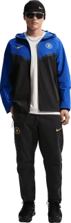Pánské tkané fotbalové kalhoty Nike Chelsea FC 26/27 Tech černé