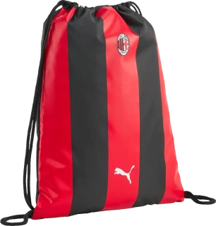 Unisex sportovní vak Puma AC Milan 26/27 Essentials 13 litrů černo-červený