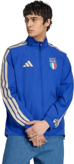 Pánská domácí bunda Adidas Itálie 2026 Anthem modrá